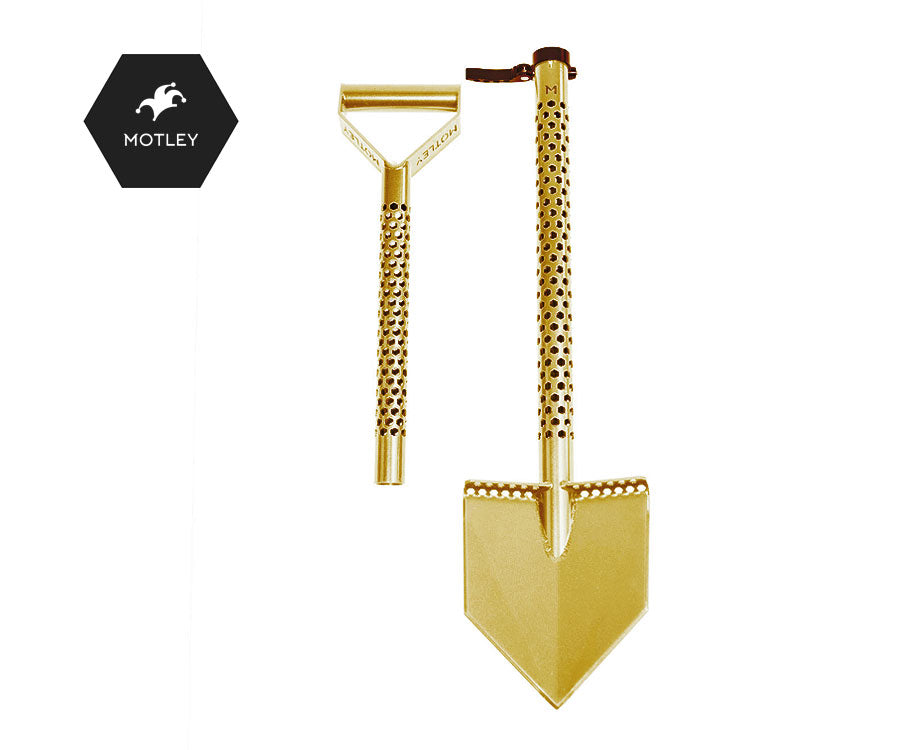 Motley Sharp V Point Shovel (Gold) | LMS Metal Detecting