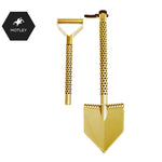 Motley Sharp V Point Shovel (Gold) | LMS Metal Detecting