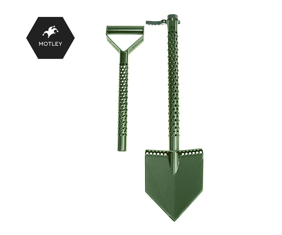 Motley Sharp V Point Shovel (Green) | LMS Metal Detecting