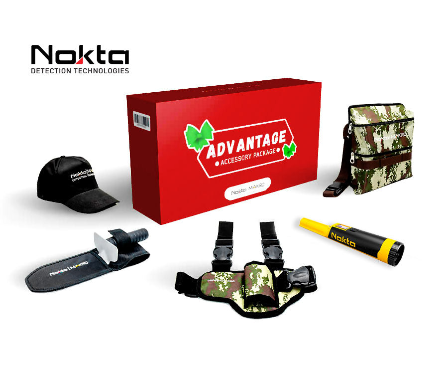 Nokta | Advantage Accessory Package With AccuPoint Pinpointer | LMS Metal Detecting