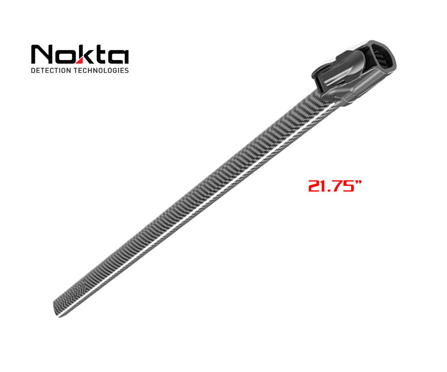 Nokta | Carbon Fiber Middle Shaft for The Legend, Score, and Simplex | LMS Metal Detecting