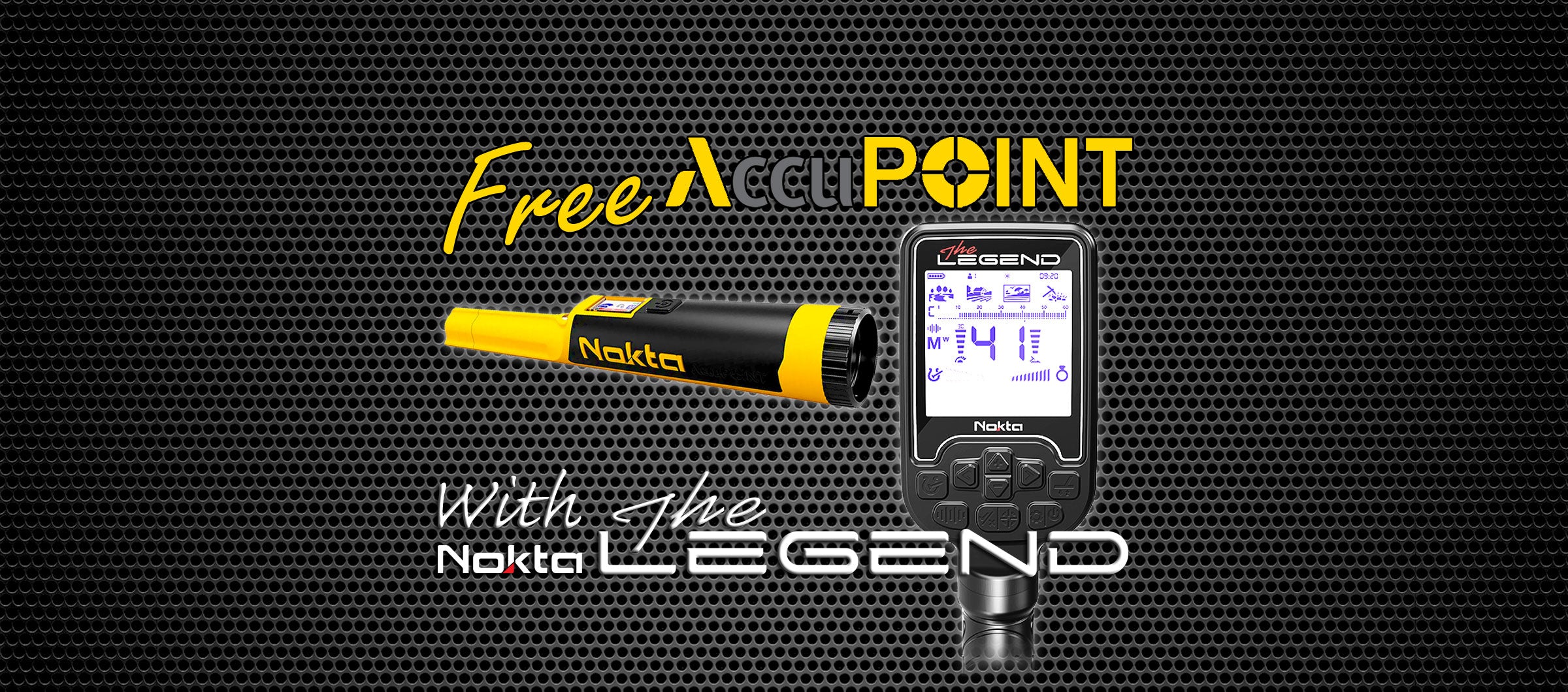 Free AccuPOINT with Legend