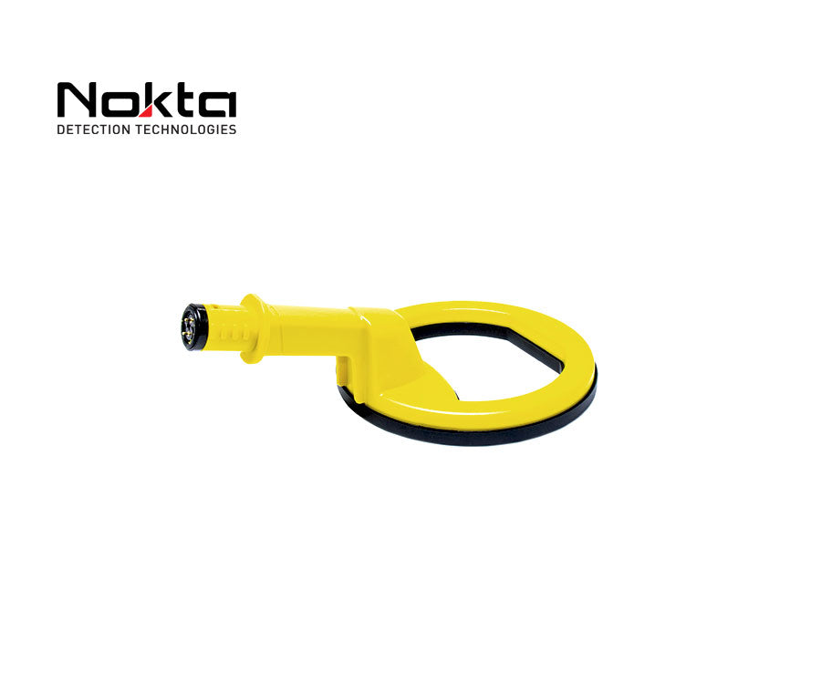 Nokta | 5.5" Yellow Replaceable Scuba Coil Unit for PulseDive | LMS Metal Detecting