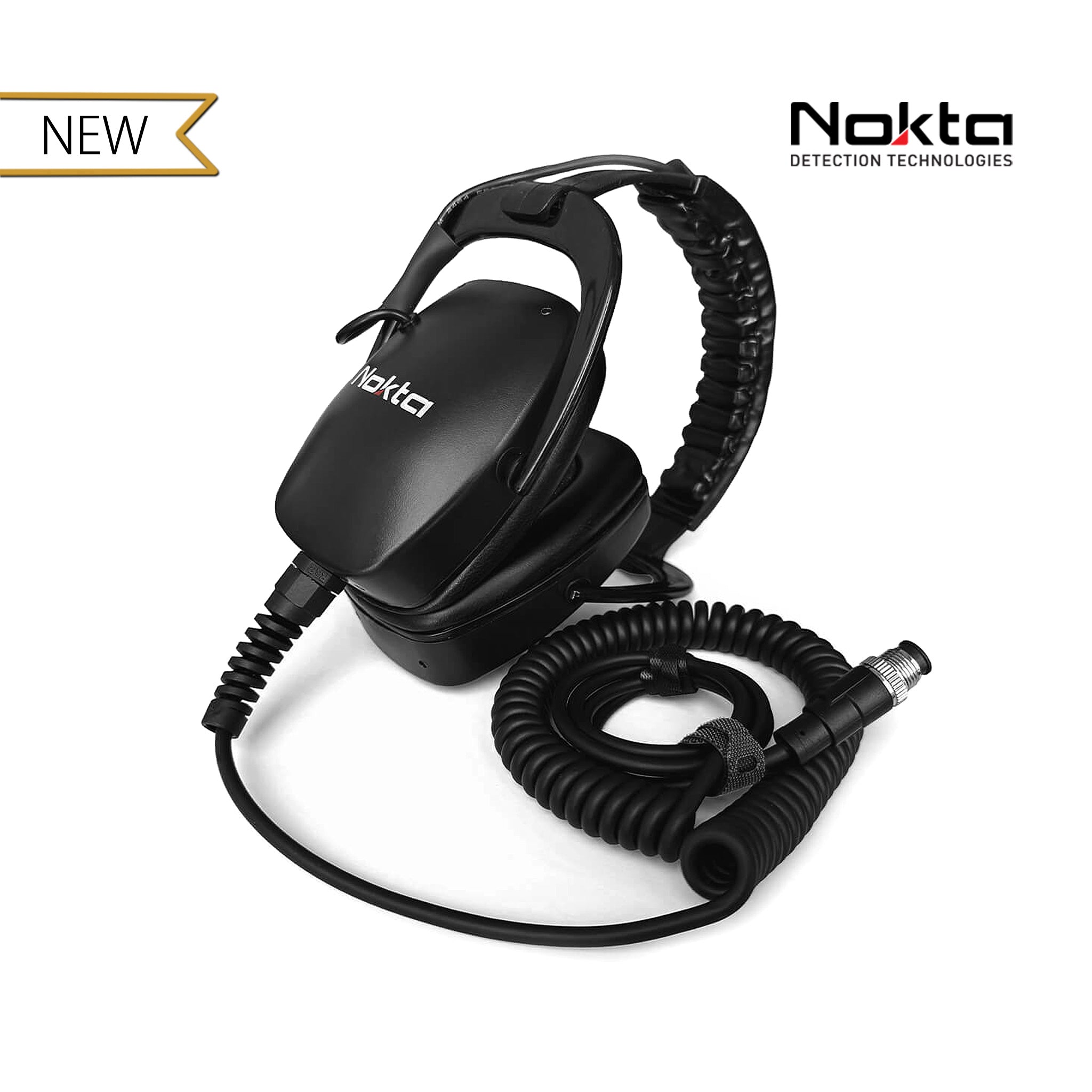 Nokta | Waterproof Pro Headphones with 8-Pin Connector | LMS Metal Detecting