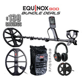 Minelab |  Equinox 900 Metal Detector Bundle Deals | LMS Metal Detecting