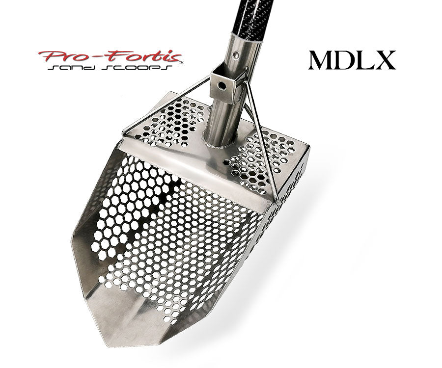 Pro-Fortis MDLX Sand Scoop | Black Carbon Fiber | LMS Metal Detecting