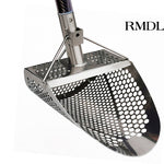 Pro-Fortis Stainless Steel RMDL Sand Scoop with Black Carbon Fiber Handle