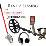 Rent X-Terra Elite Metal Detector and Pro-Fortis FMX Sand Scoop | LMS Metal Detecting