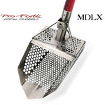 Pro-Fortis MDLX Sand Scoop | Deep Red Carbon Fiber | LMS Metal Detecting