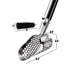 Pro-Fortis | MX Sand Flea Scoop Black Fiberglass Handle | LMS Metal Detecting