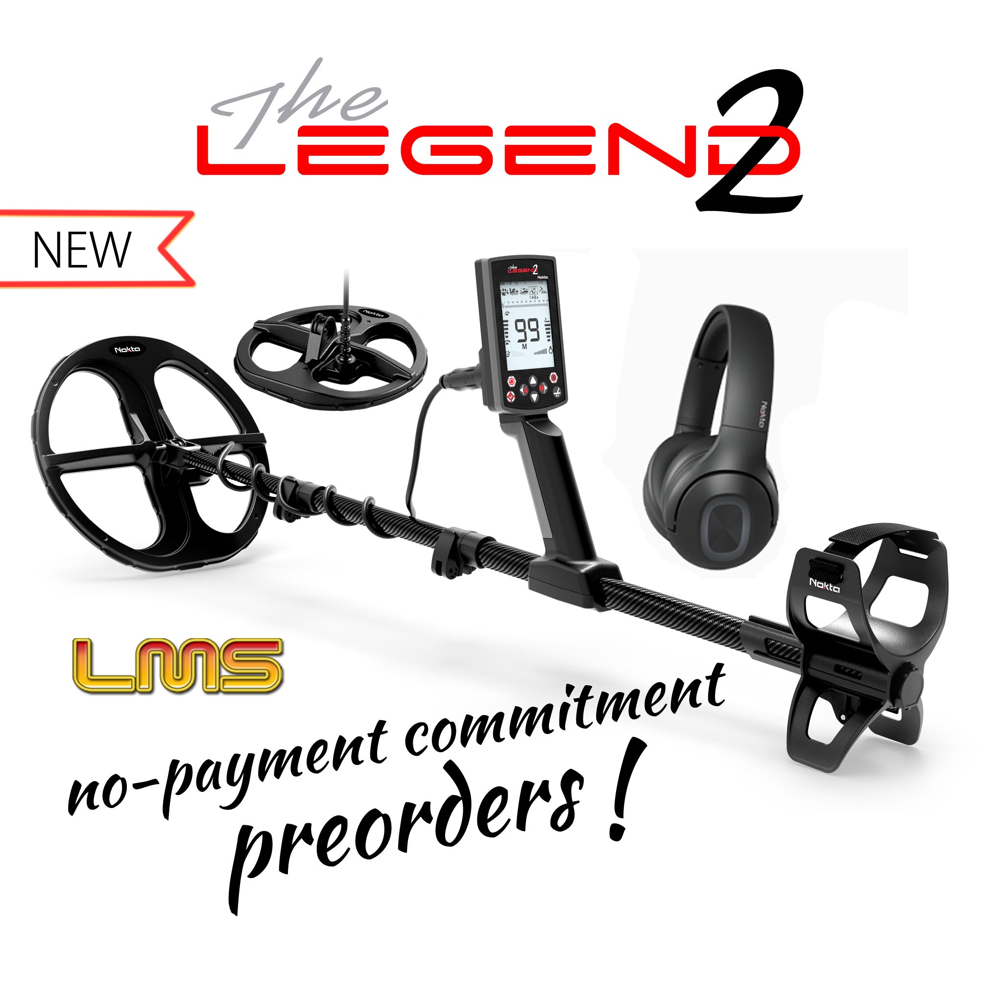 Nokta | The Legend 2 Metal Detector | LMS Metal Detecting