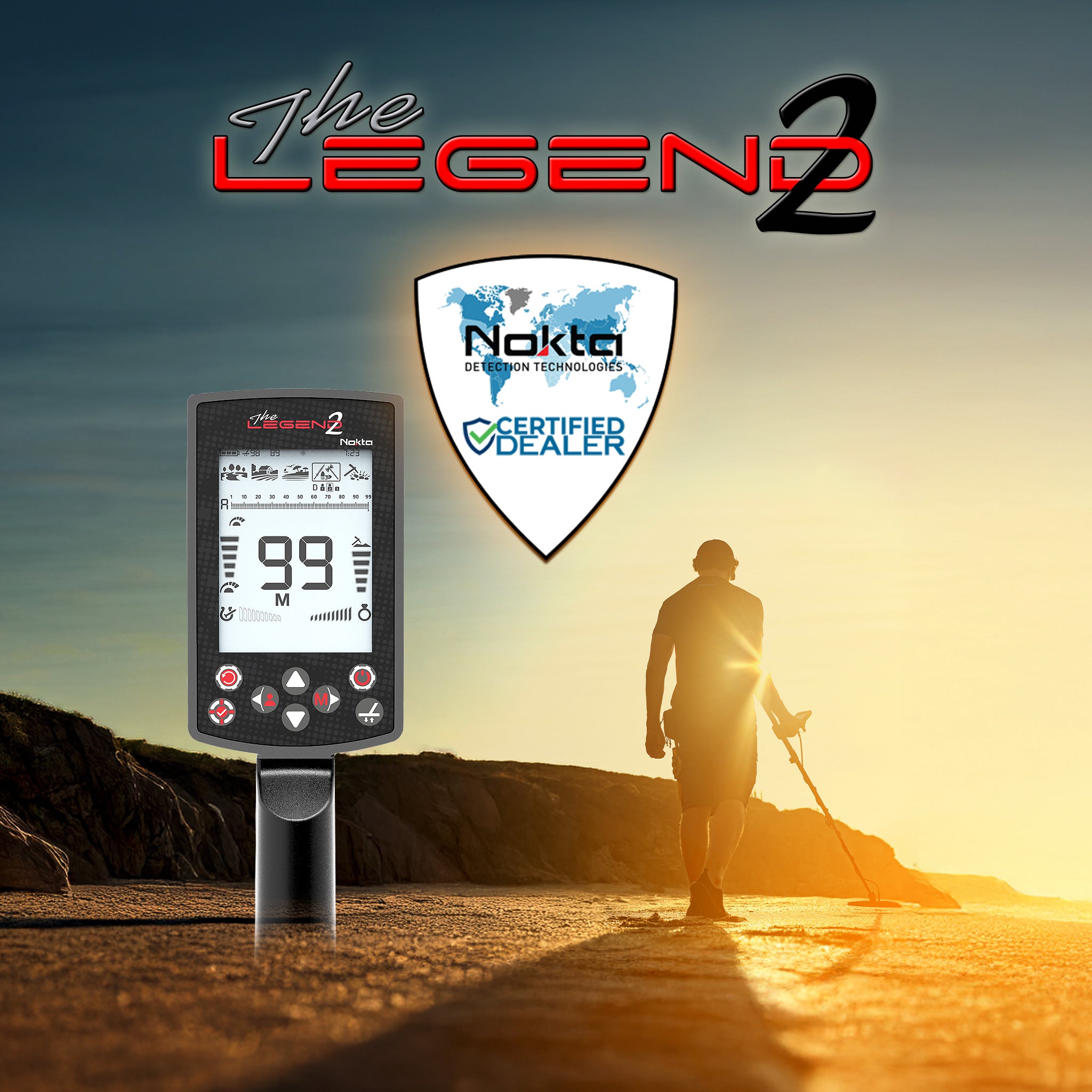 Nokta | The Legend 2 Metal Detector | LMS Metal Detecting