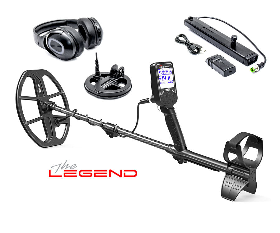Nokta | The Legend Metal Detector Pro Pack with LG30 12" X 9" Coil | LMS Metal Detecting