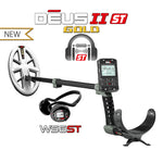 XP Deus II Gold RC with 9.5 x 5-inch HF2 Search Coil | LMS Metal Detecting