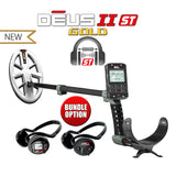 XP Deus II Gold RC with 9.5 x 5-inch HF2 Search Coil | LMS Metal Detecting