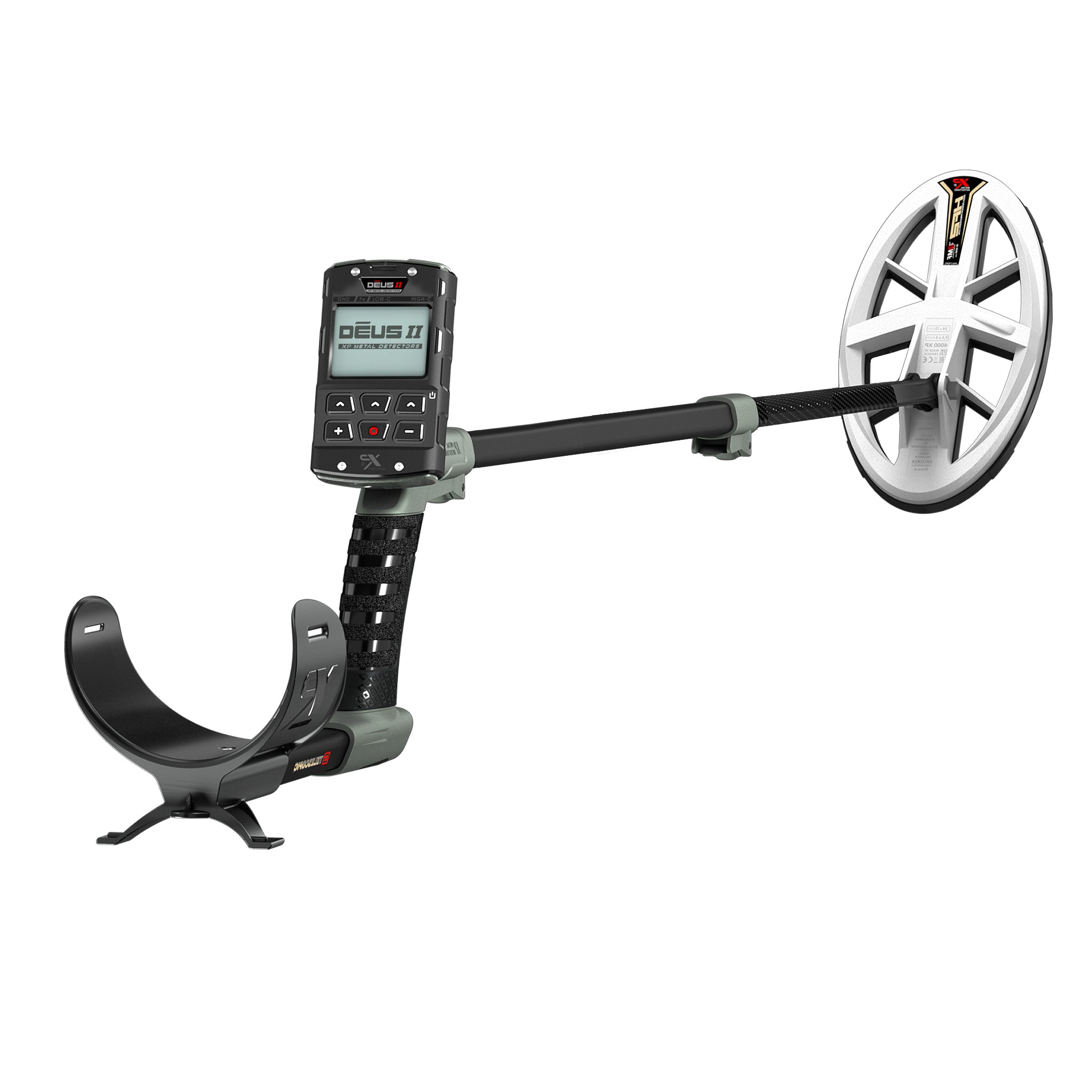 XP Deus II Gold RC with 9.5 x 5-inch HF2 Search Coil | LMS Metal Detecting