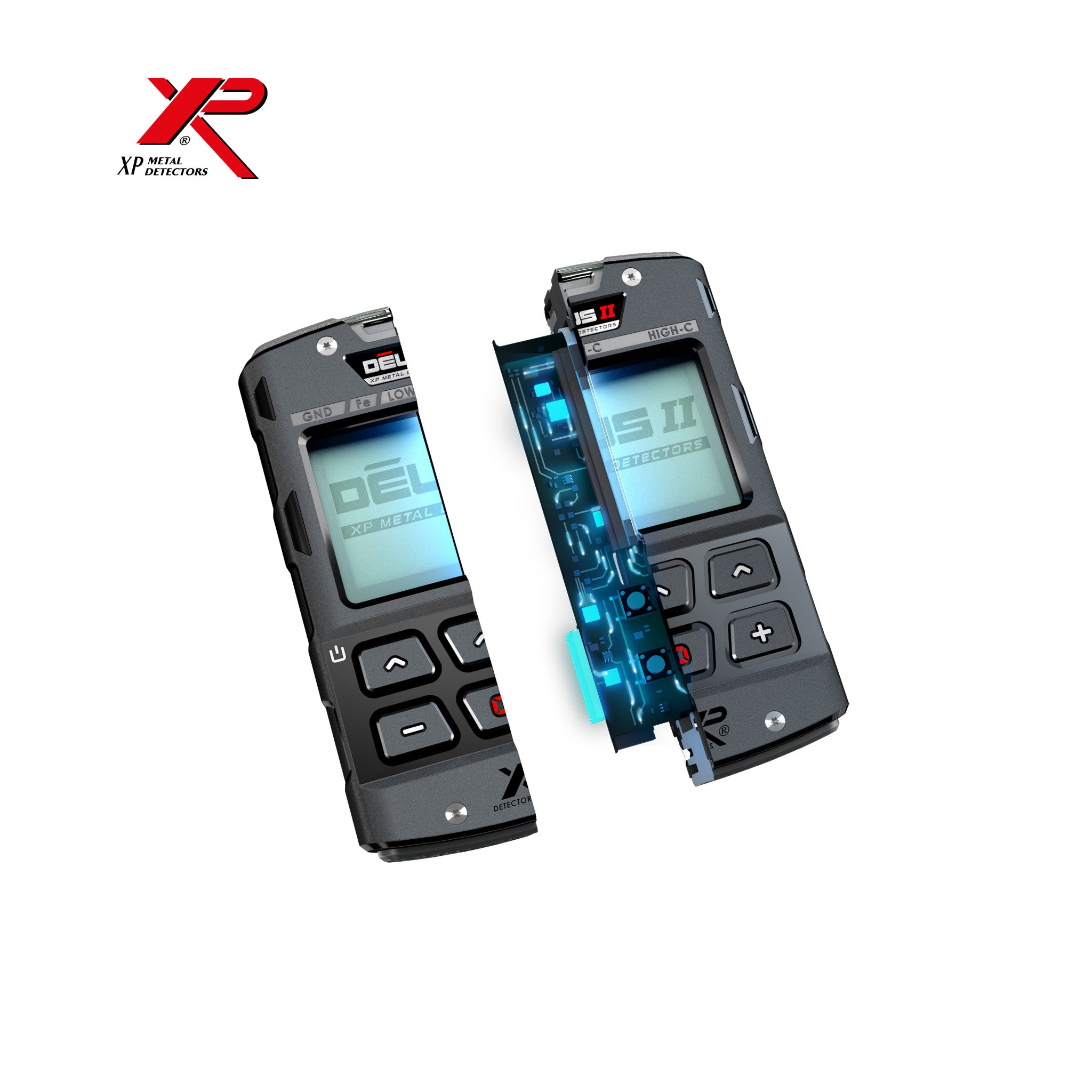 XP Deus II Back-lit LCD Display Remote Control | LMS Metal Detecting