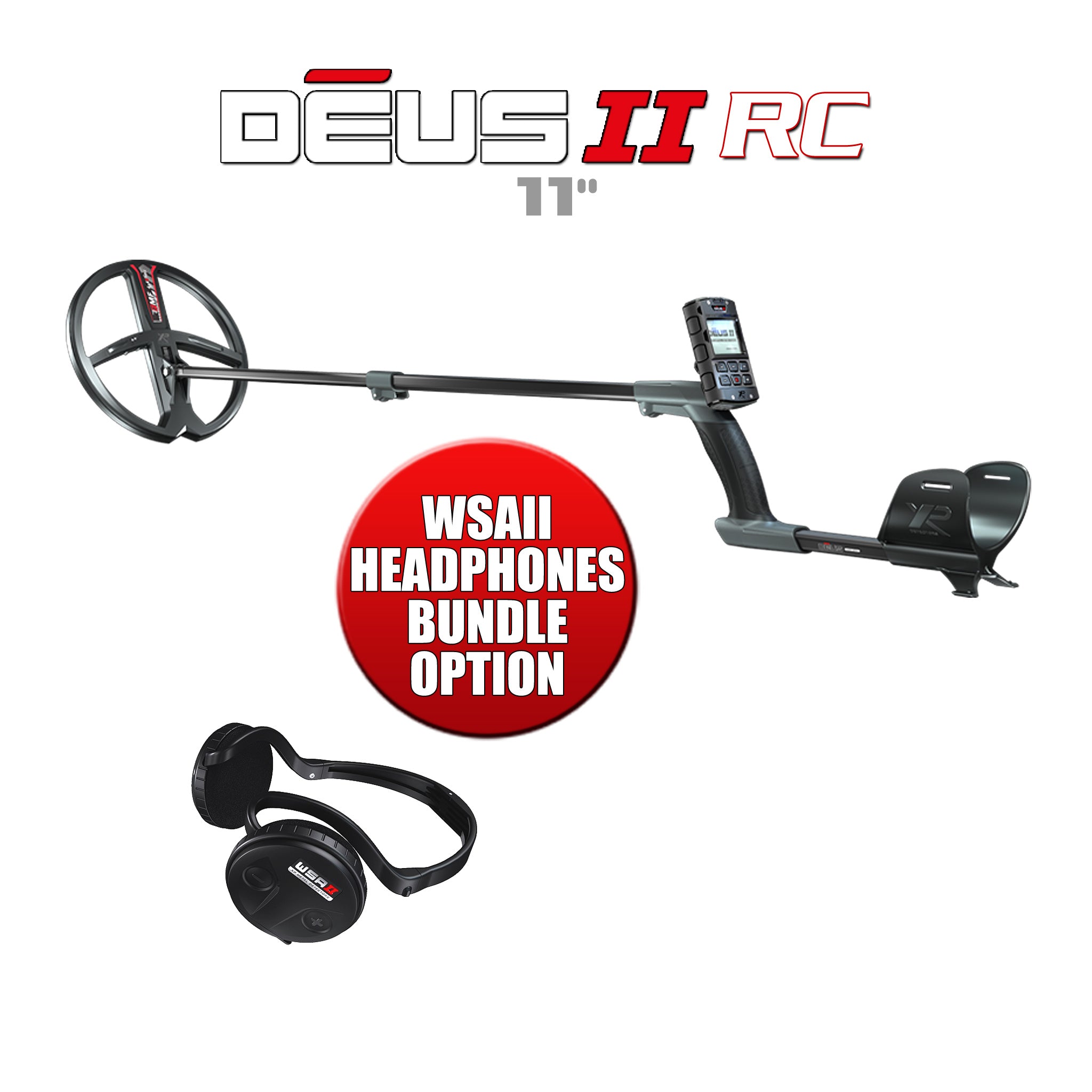 XP Deus II Metal Detector with 11" Search Coil RC Package | LMS Metal Detecting