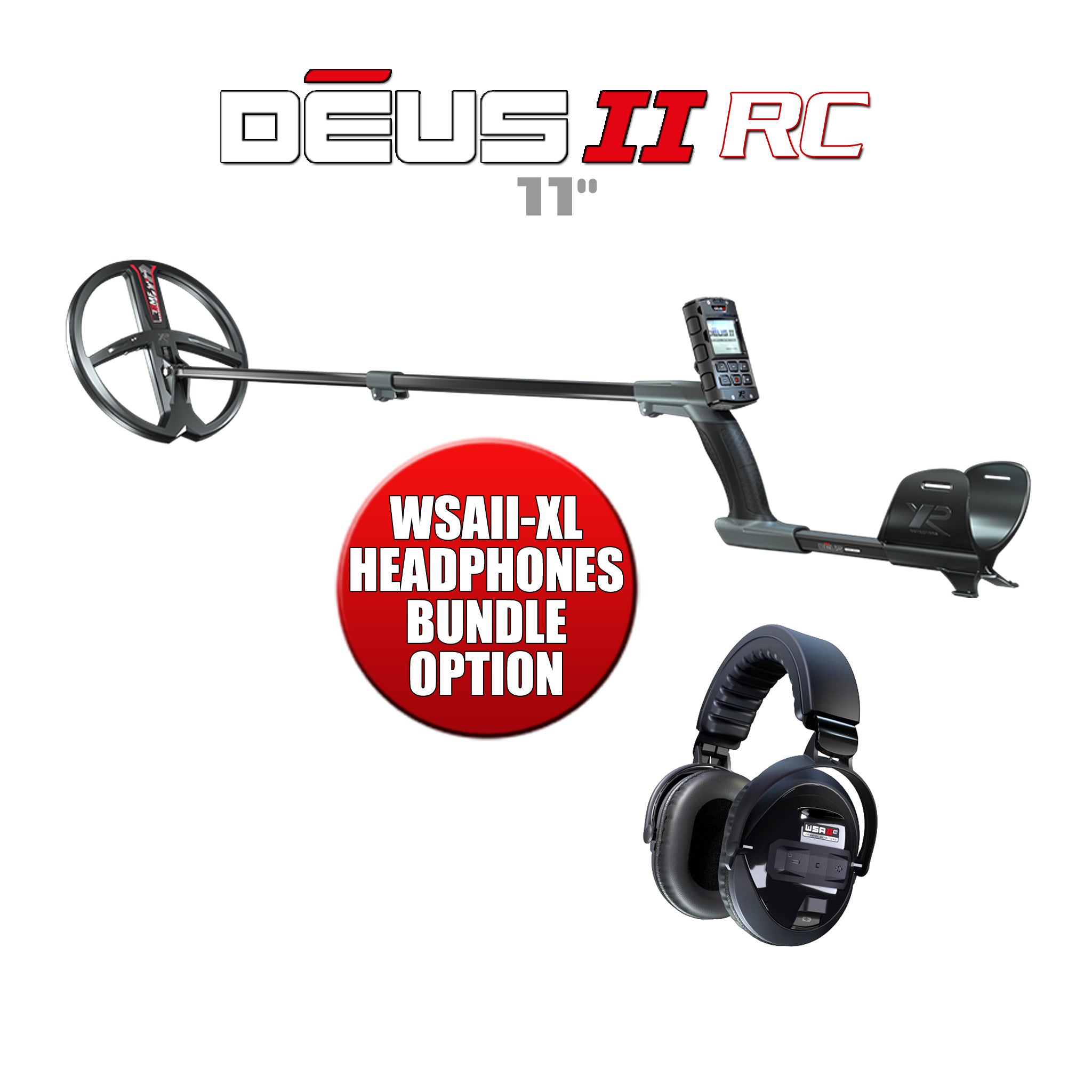 XP Deus II Metal Detector with 11" Search Coil RC Package | LMS Metal Detecting