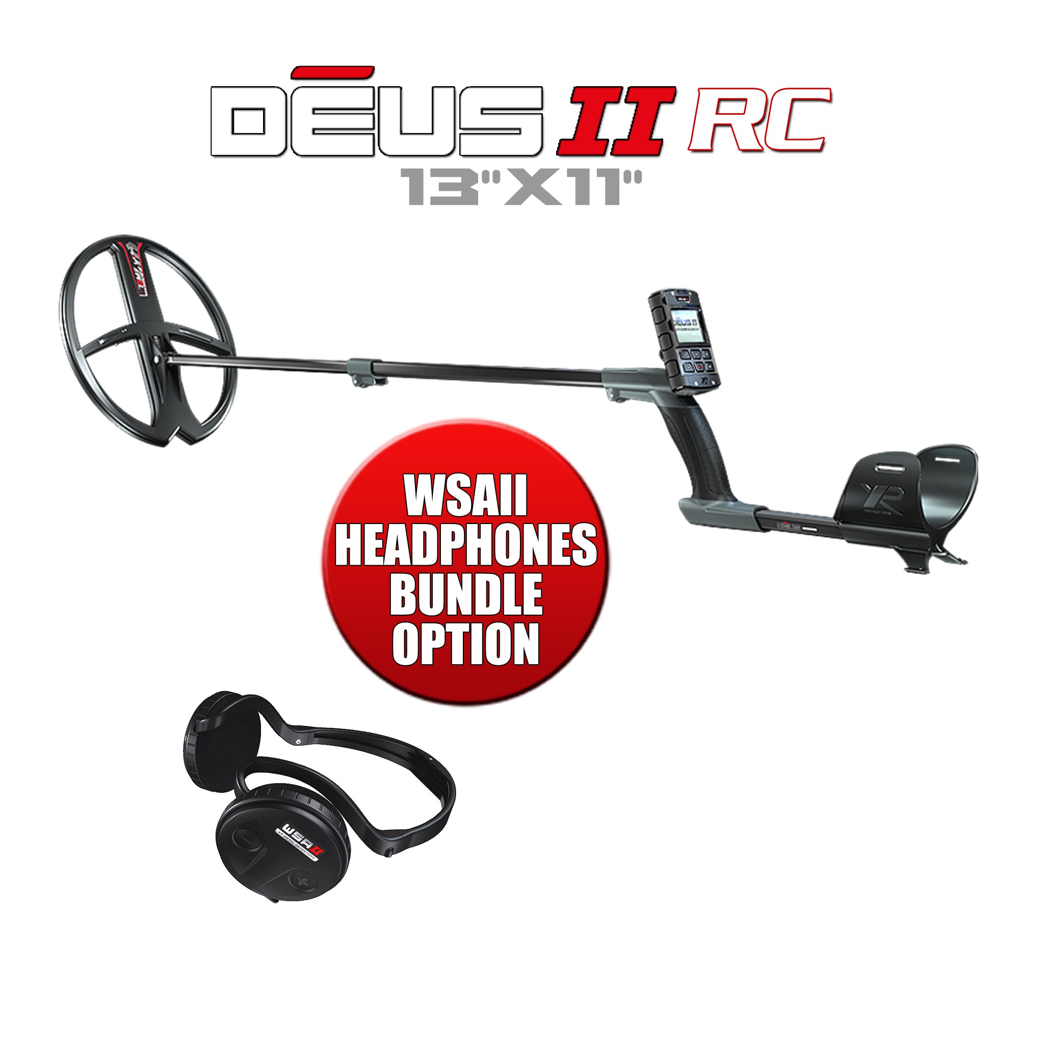 XP Deus II Metal Detector with 13