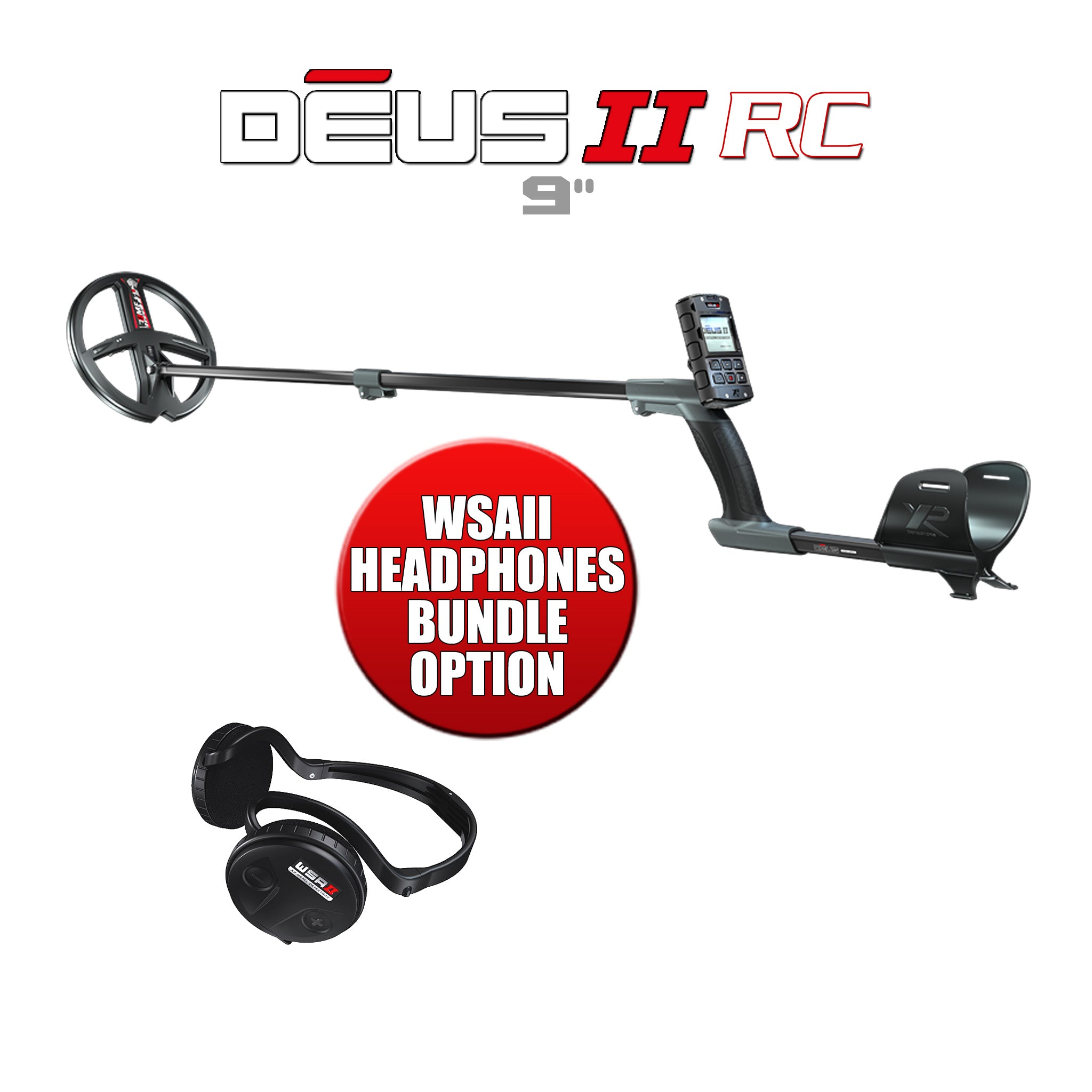 XP Deus II Metal Detector with 9