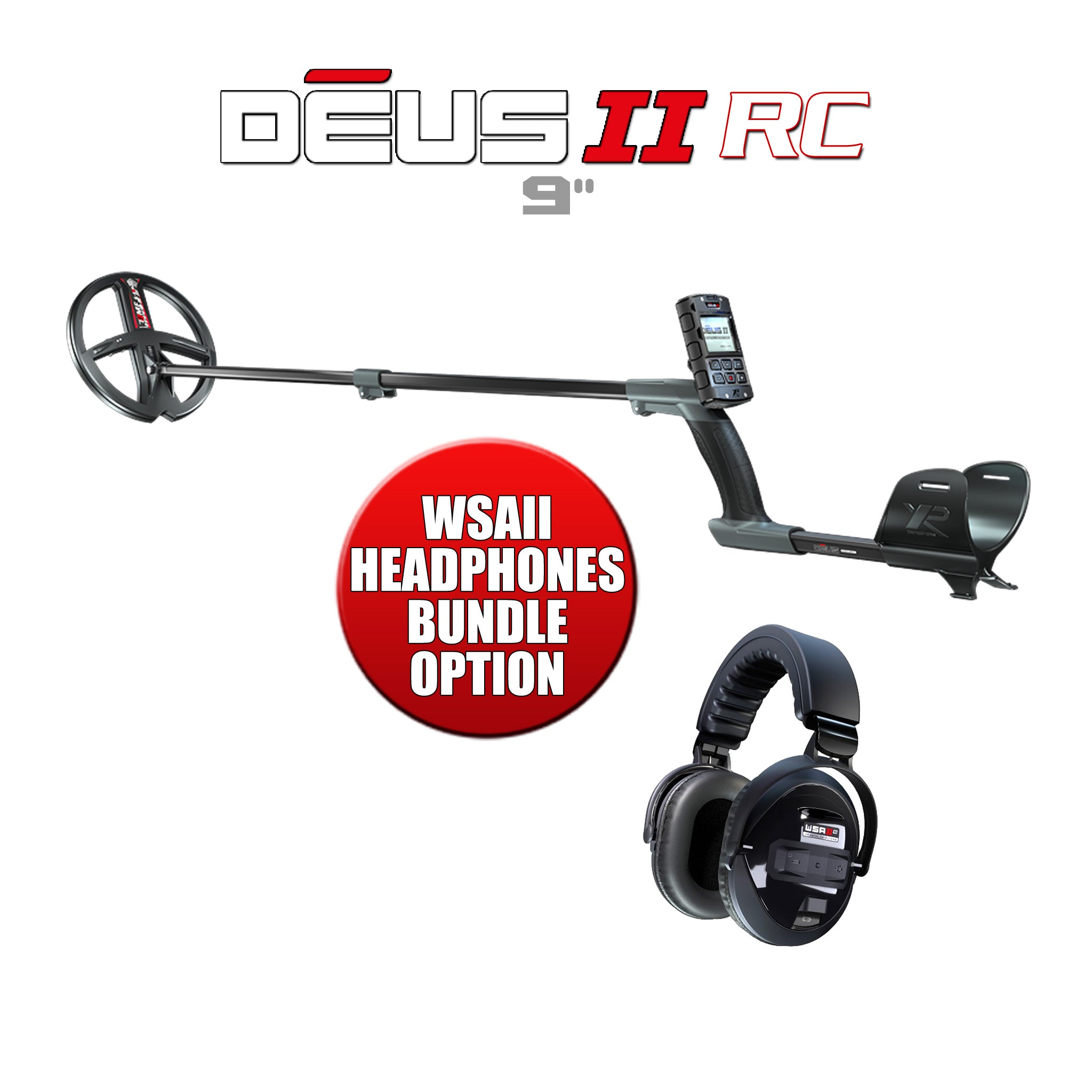XP Deus II Metal Detector with 9
