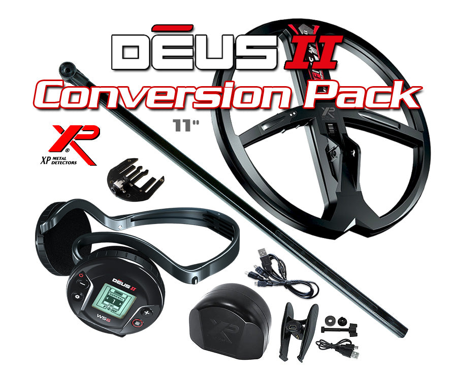 XP Deus II Conversion Pack 11" FMF Search Coil (WS6 Master) | LMS Metal Detecting