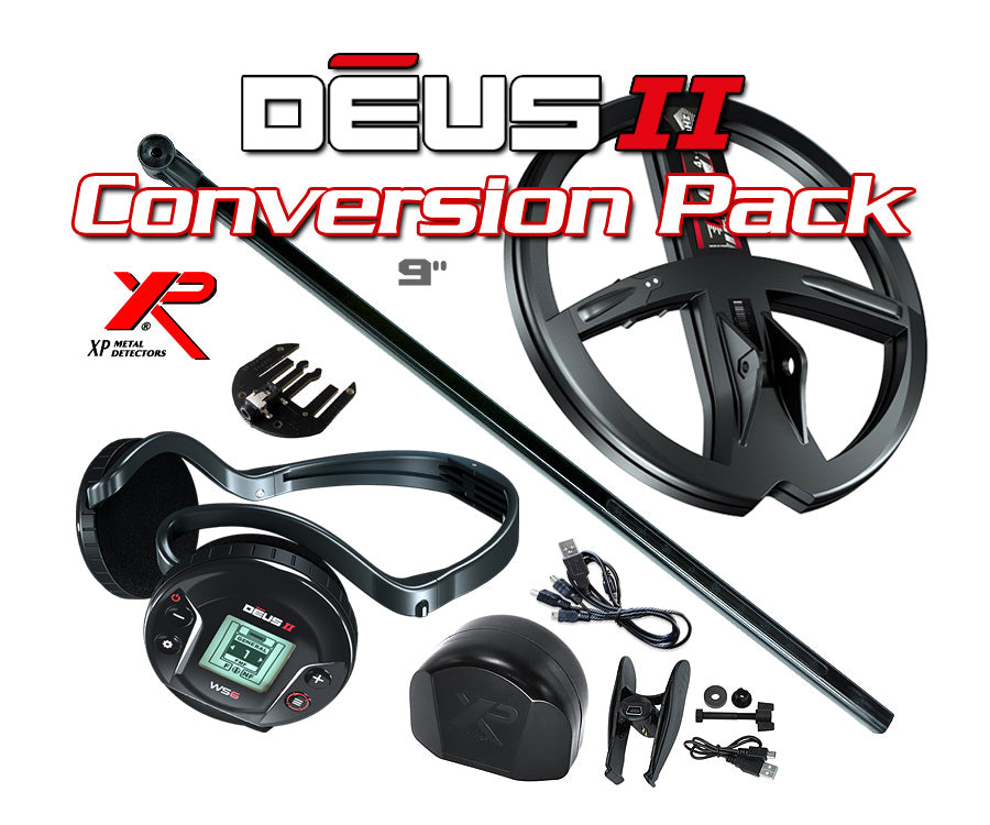 XP Deus II Conversion Pack 9" FMF Search Coil (WS6 Master) | LMS Metal Detecting