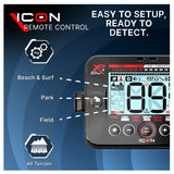 XP ICON Wireless Remote Control Box Replacement | LMS Metal Detecting
