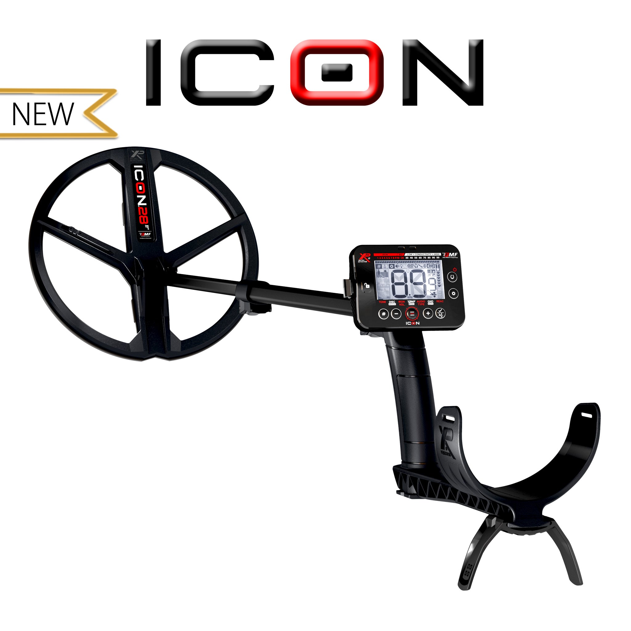 XP ICON Metal Detector with 11" Search Coil | LMS Metal Detecting