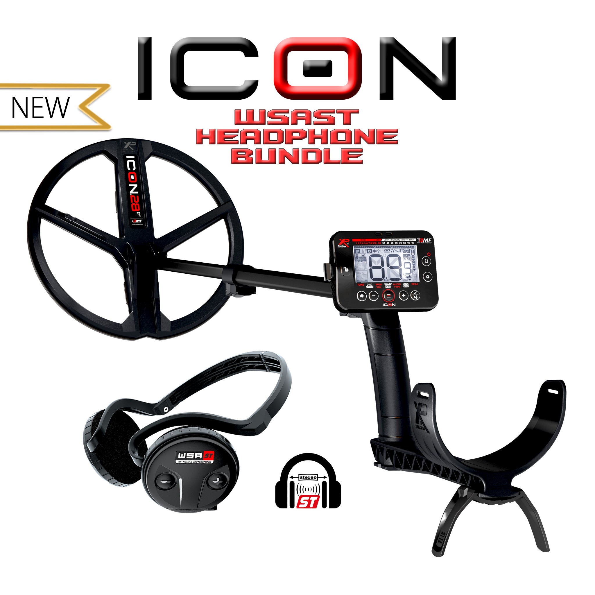 XP ICON Metal Detector with 11" Search Coil | LMS Metal Detecting