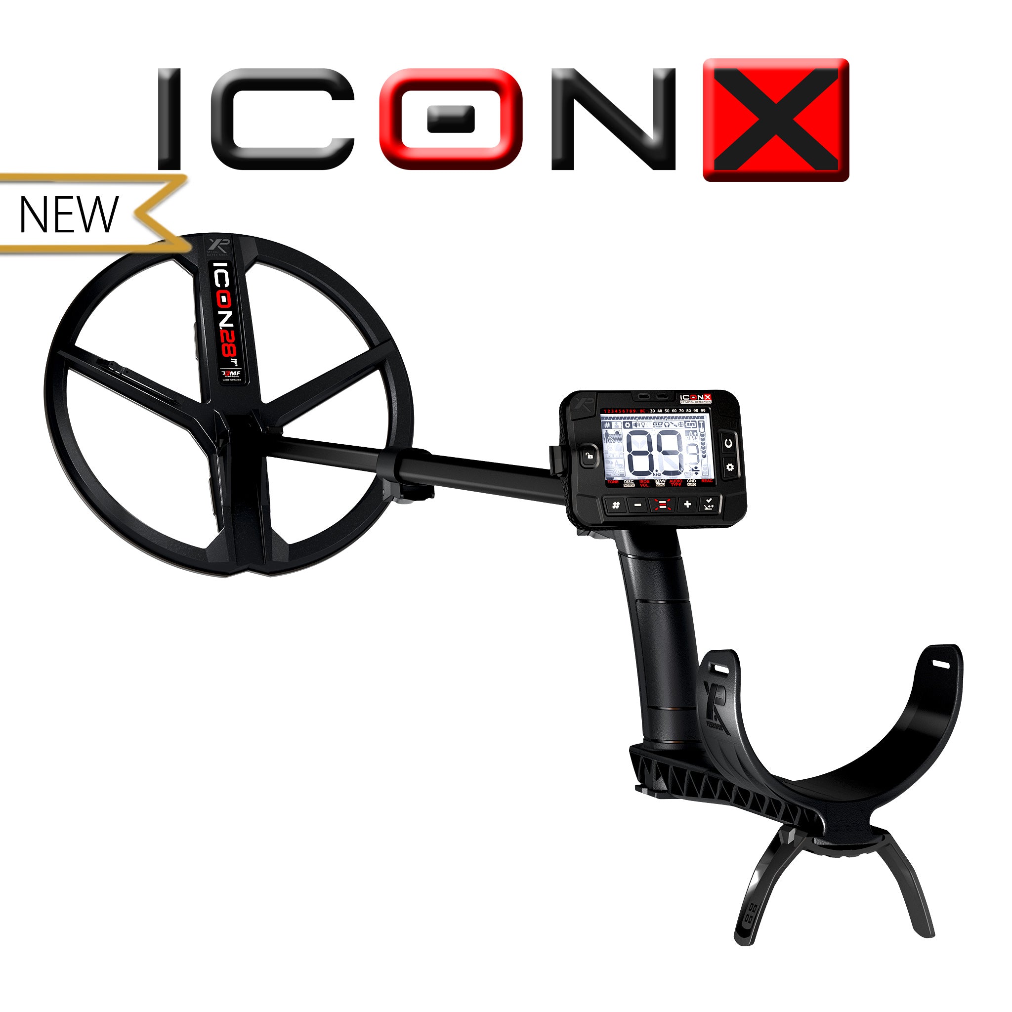 XP ICON X Metal Detector with 11" Search Coil | LMS Metal Detecting