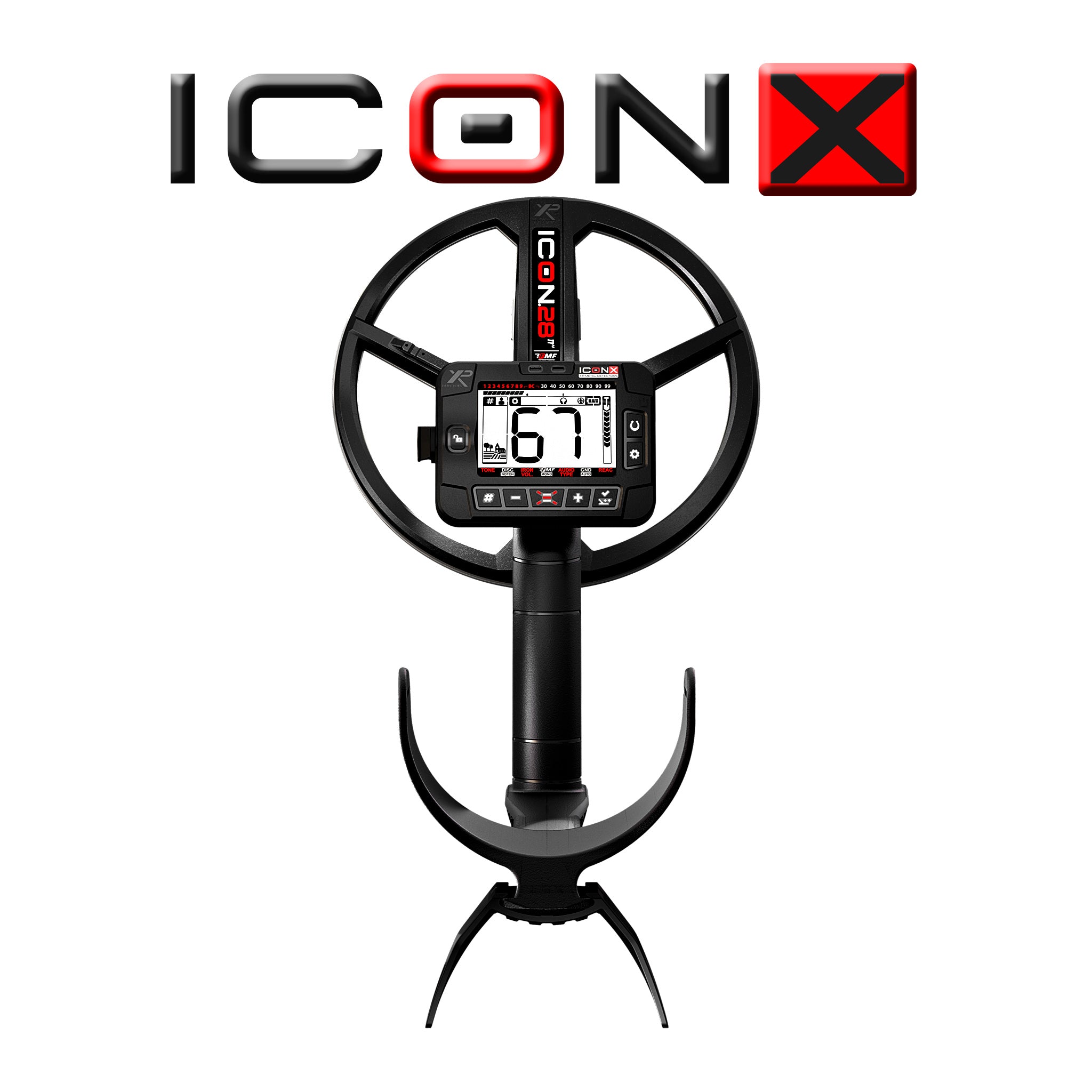 XP ICON X Metal Detector with 11" Search Coil | LMS Metal Detecting
