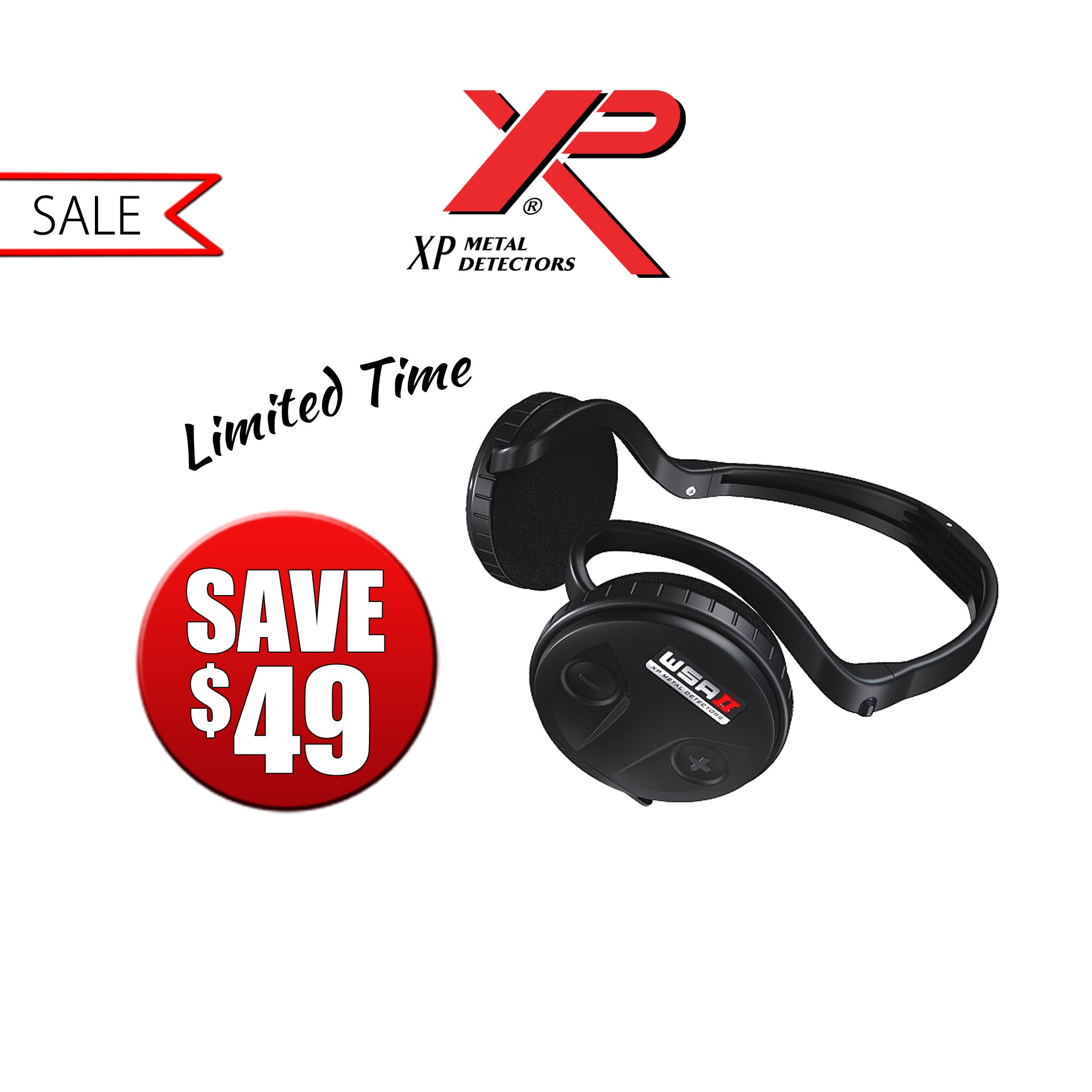 XP Metal Detectors | WSA II Headphones | LMS Metal Detecting