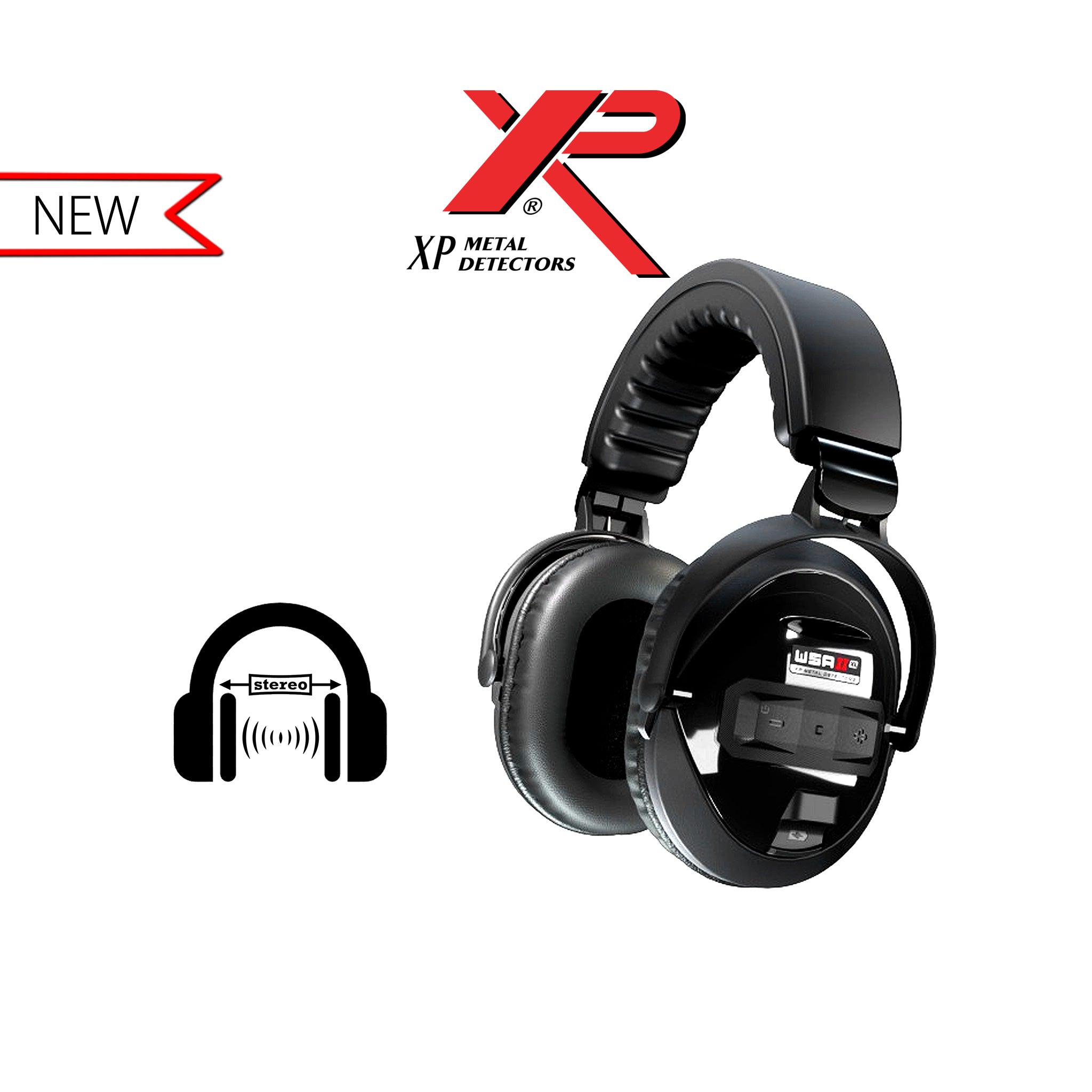 XP Metal Detectors | WSA-XL ST Headphones | LMS Metal Detecting