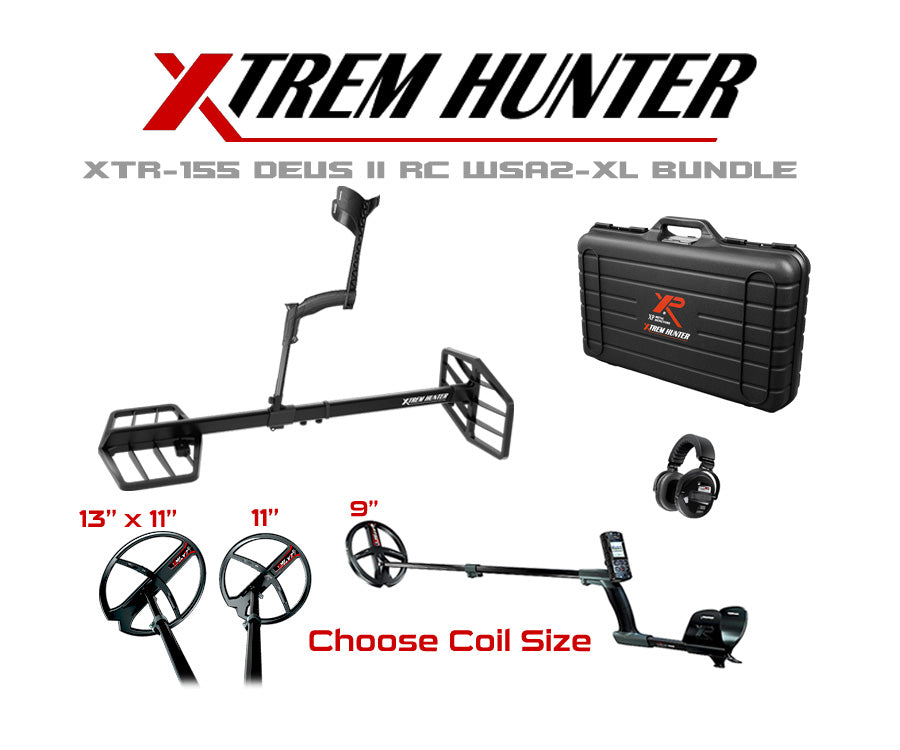 XP Metal Detectors | XTR-115 XTREM HUNTER With DEUS II Metal Detector