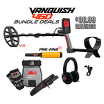 Minelab | Vanquish 460 Metal Detector Bundle Deals | LMS Metal Detecting