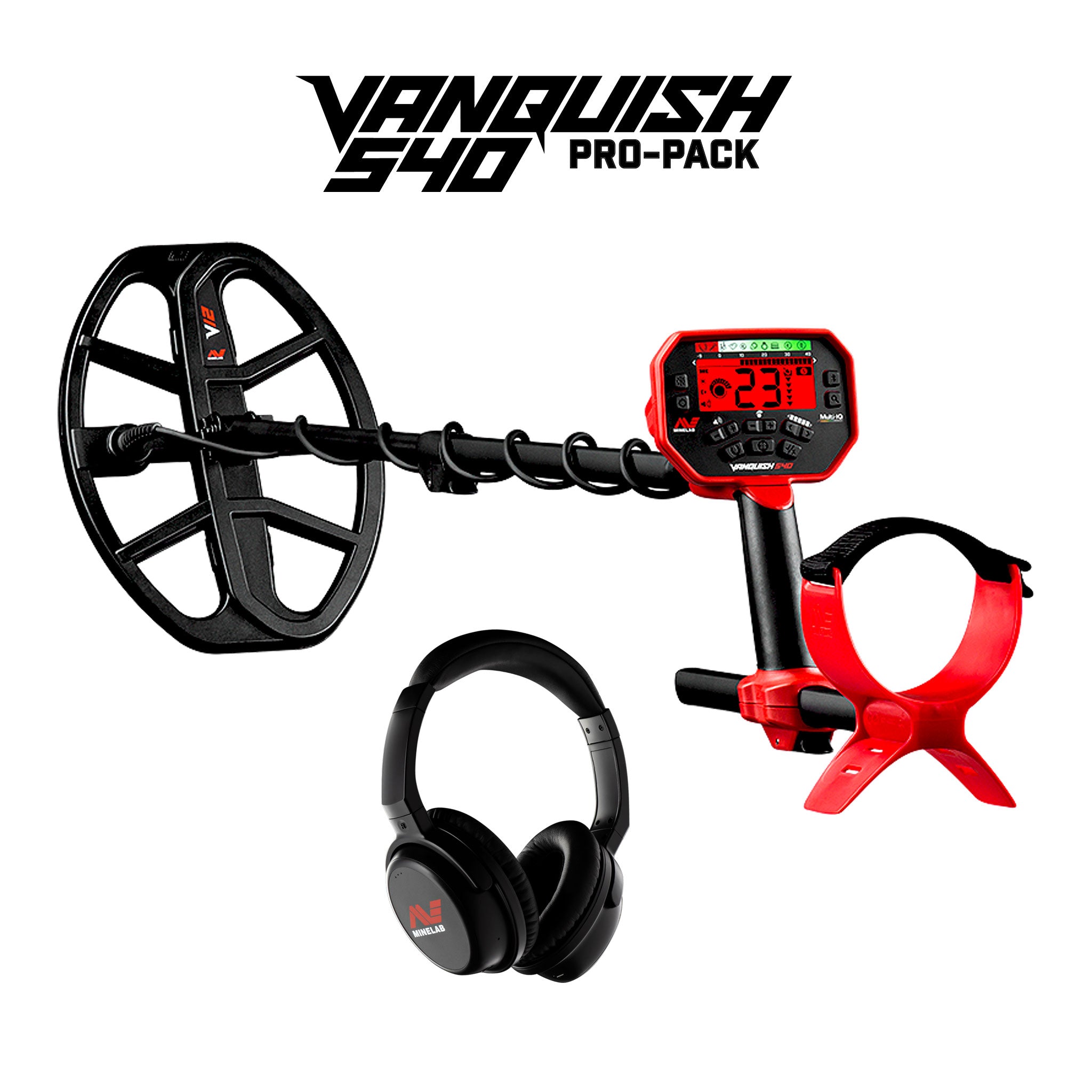 Minelab | Vanquish 540 Pro-Pack Metal Detector | LMS Metal Detecting