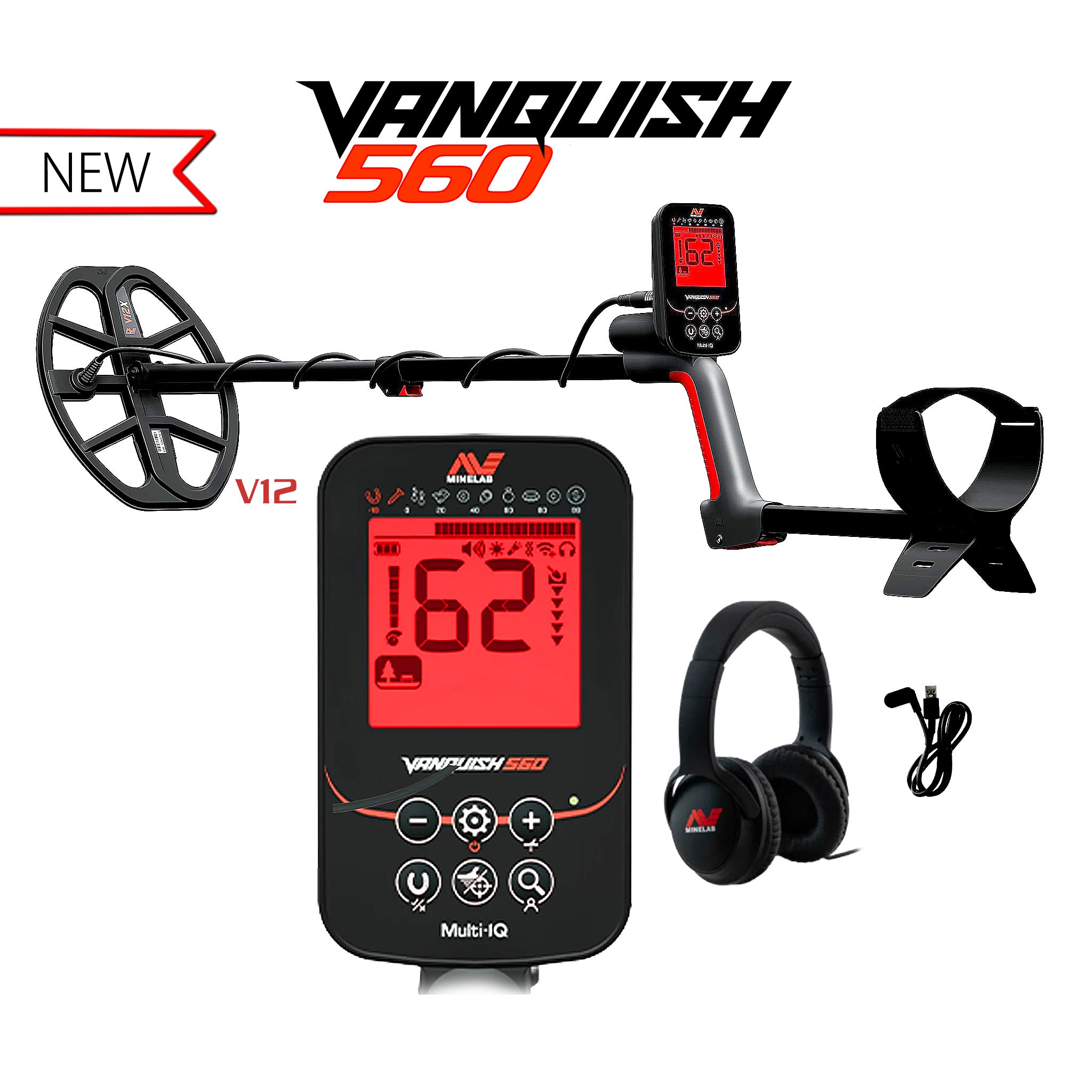 Minelab | Vanquish 560 Metal Detector | LMS Metal Detecting