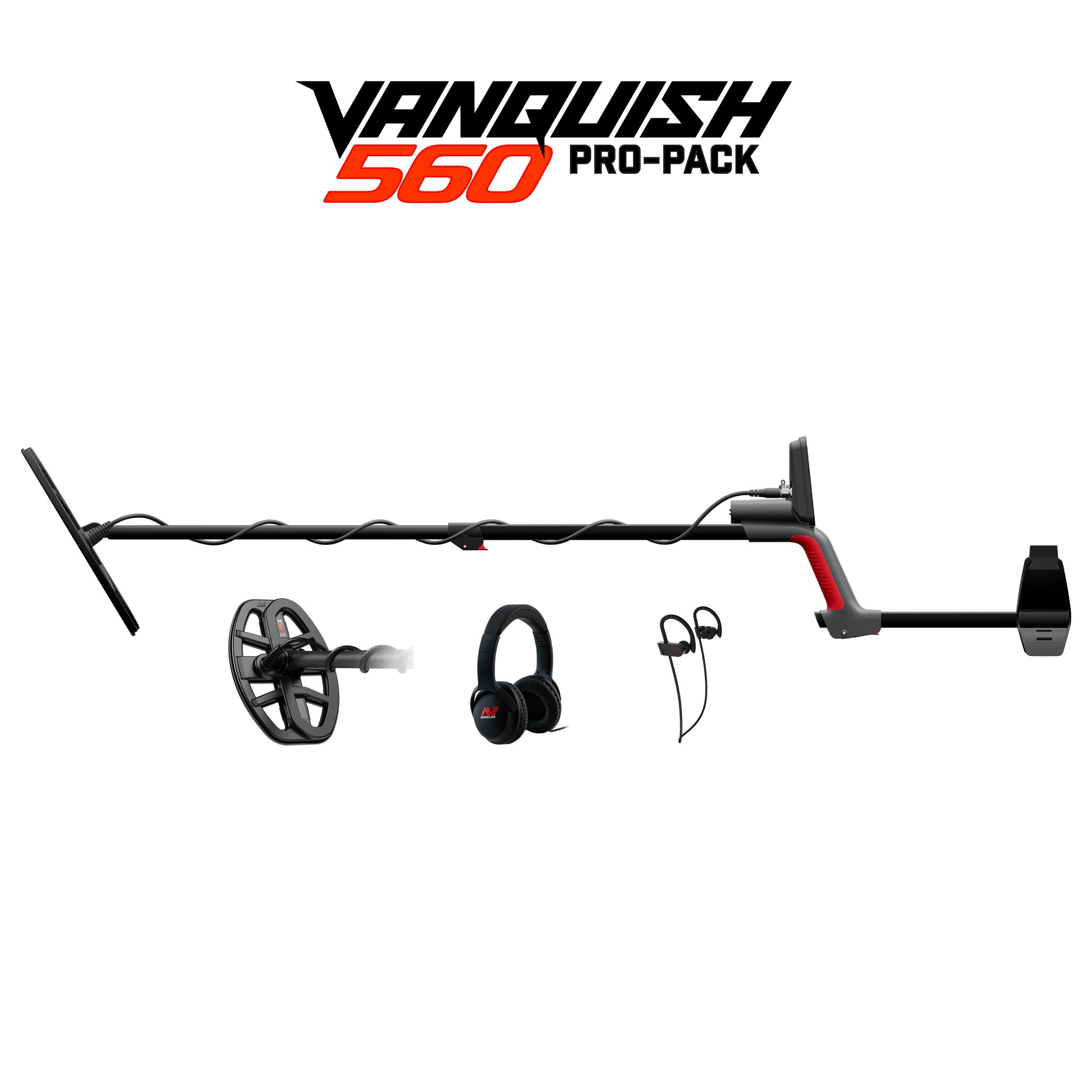 Minelab | Vanquish 560 Pro Pack Metal Detector | LMS Metal Detecting