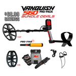 Minelab | Vanquish 560 Pro Pack Metal Detector Bundle | LMS Metal Detecting
