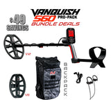 Minelab | Vanquish 560 Pro Pack Metal Detector Bundle | LMS Metal Detecting