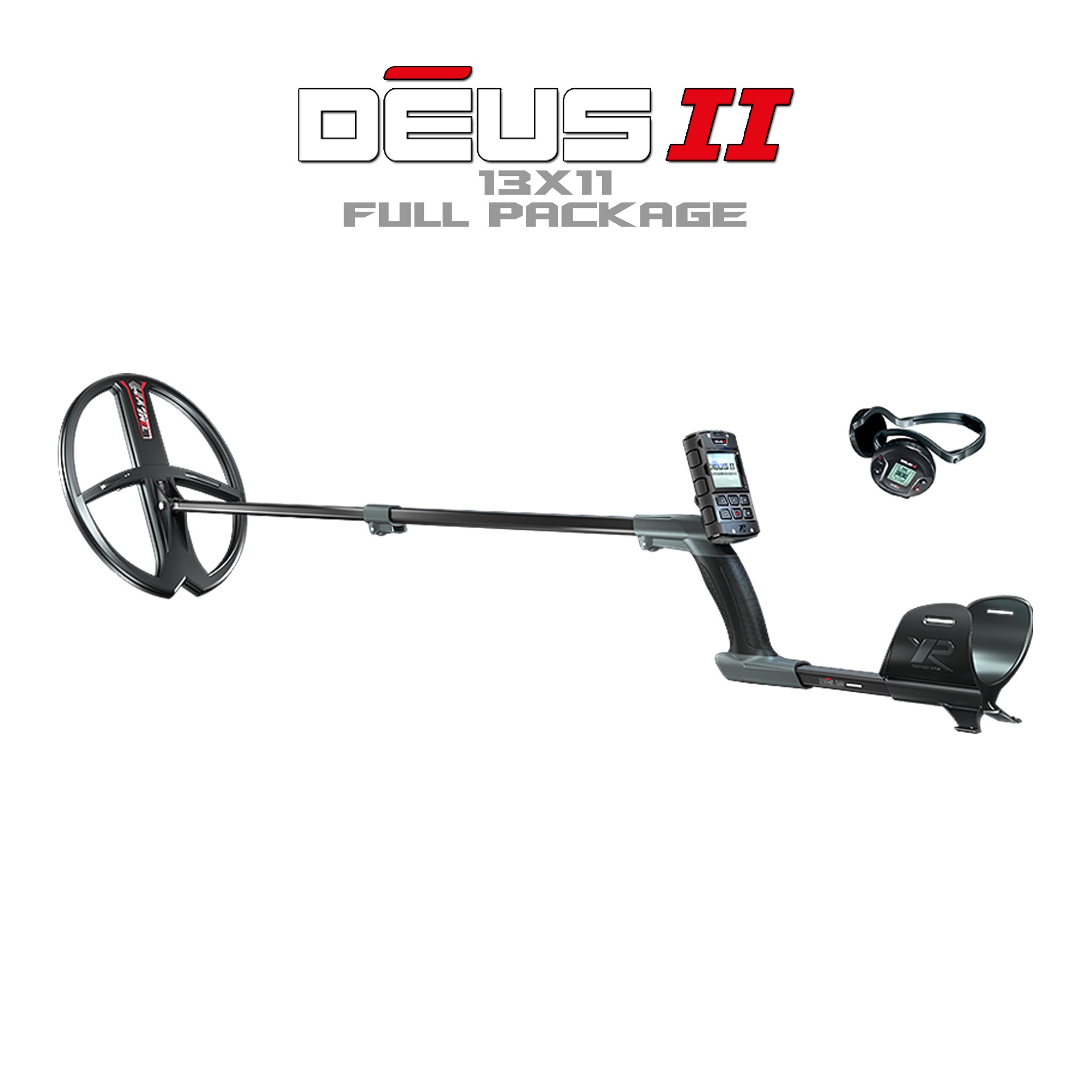XP Deus II Metal Detector with 13" X 11" Search Coil (Full Package) | LMS Metal Detecting