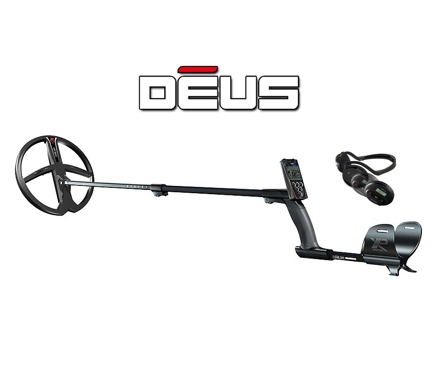 XP Deus Metal Detector with X35 11" Coil, RC and WS4 Headphones | LMS Metal Detecting