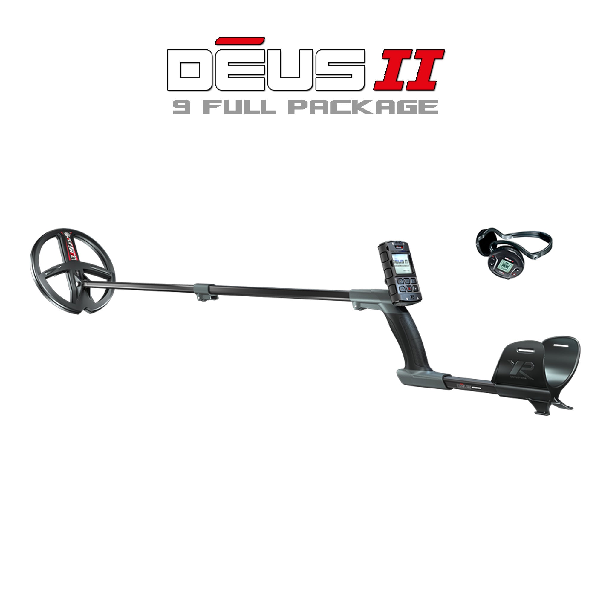 XP Deus II Metal Detector with 9" Search Coil (Full Package) | LMS Metal Detecting