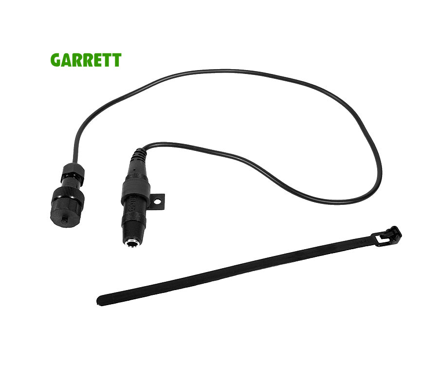 Garrett | 1/4 Inch Headphone Adapter to 2-Pin AT Series Connection | LMS Metal Detecting