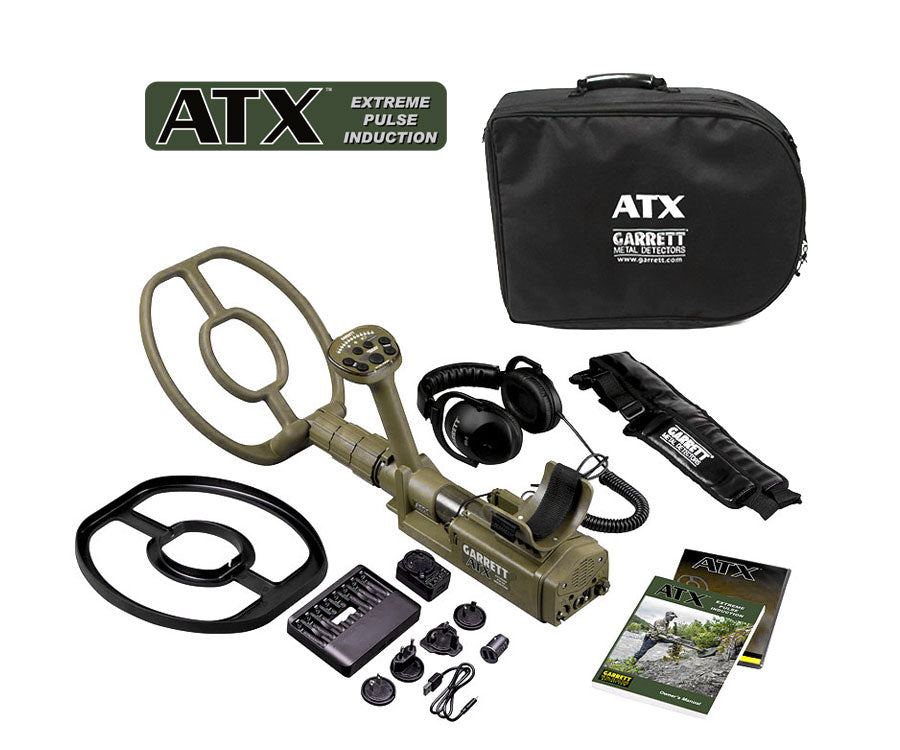 Garrett | ATX PI Metal Detector With 10" x 12" DD Open Coil | LMS Metal Detecting