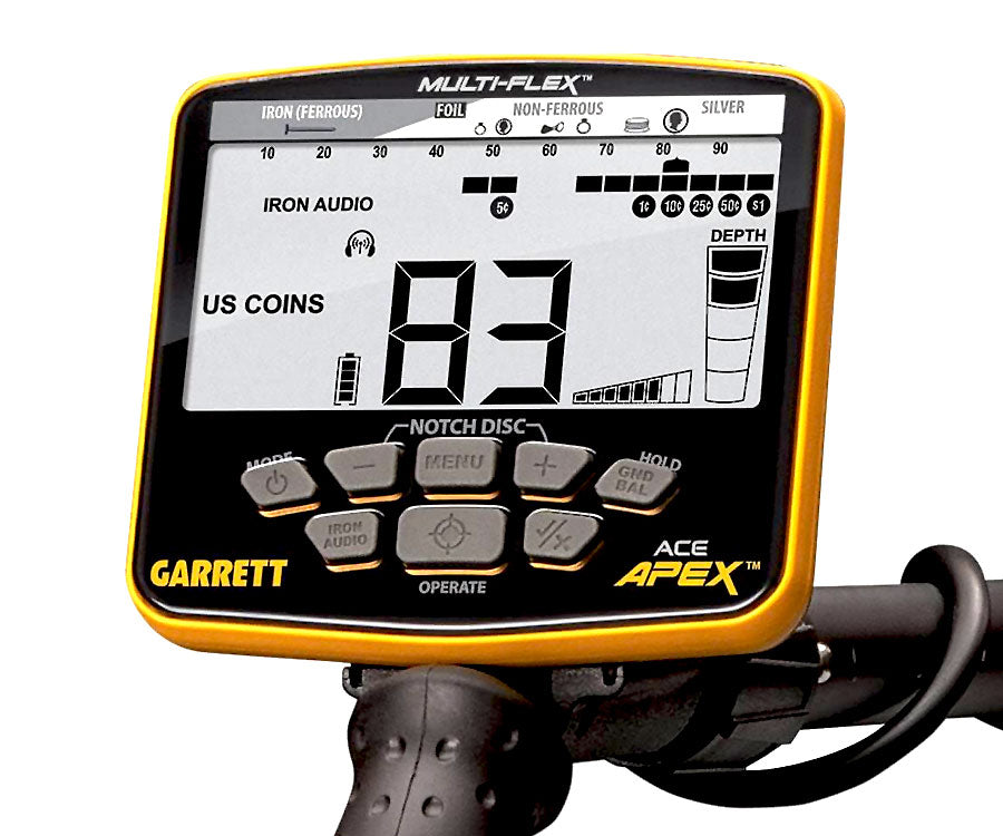 Garrett | Ace Apex Metal Detector with 6