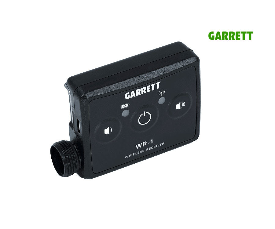 Garrett | Z-Lynk Wireless Receiver For 2-Pin AT Headphones | LMS Metal Detecting