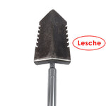 Lesche T- Handle 31" Heavy Duty Metal Detector Shovel Double Serrated (DD) Blade